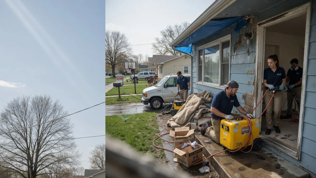 Basement Flood Cleanup in Forest, IN near me